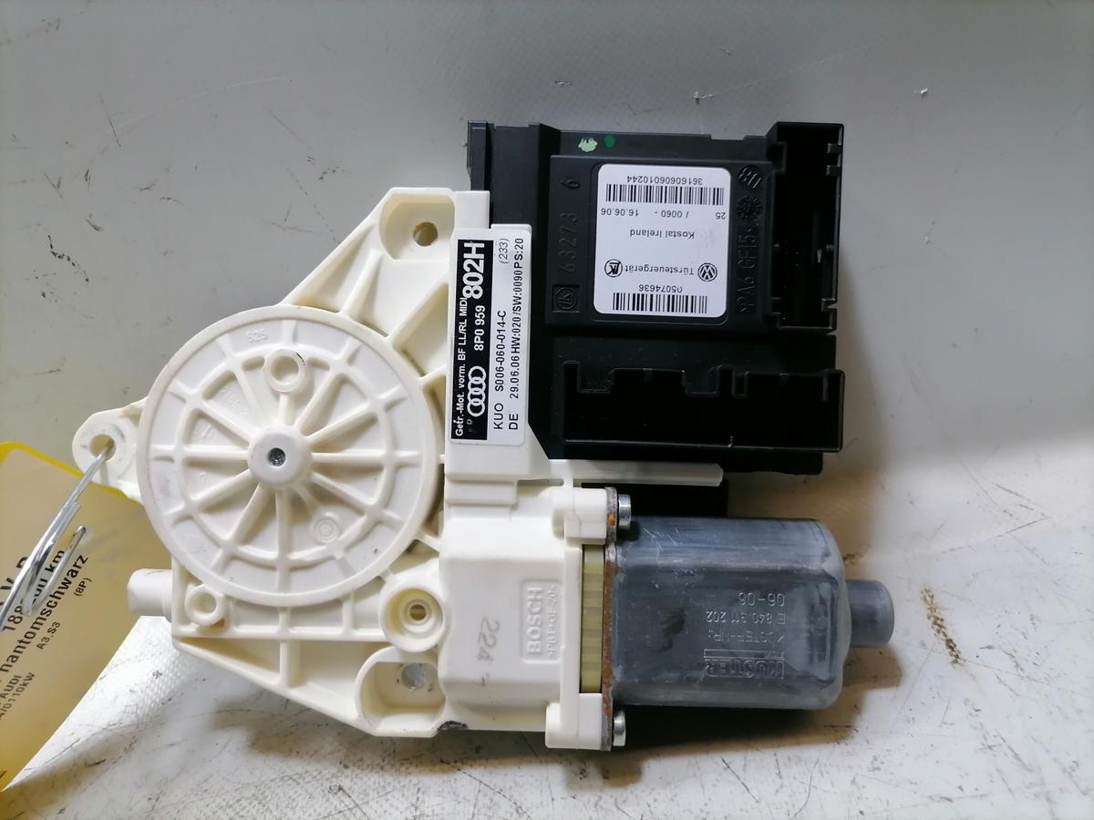 Audi A3 8P original Fensterhebermotor vorn rechts Bj.2007